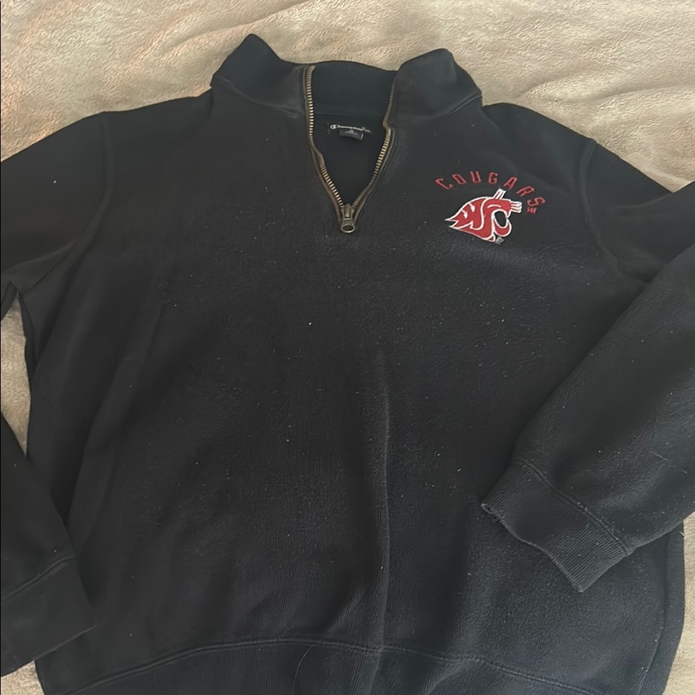 WSU Champion quarter zip
